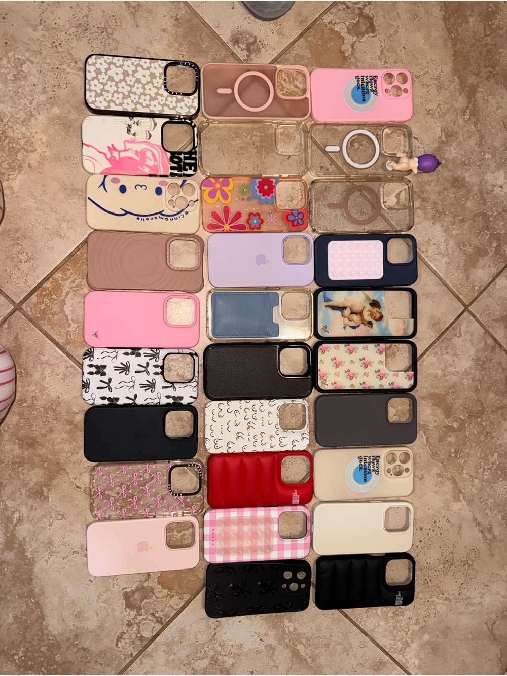 Apple iPhone Cases Bundle - Pink, Black, White, Red, Purple, Blue, Brown
